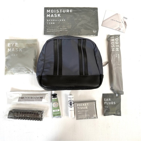New Zero Halliburton soft bag from Japan Airlines JAL First Class … - Picture 1 of 6